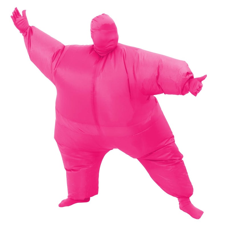 RHYTHMARTS Rose Inflatable Costume Full Body Suit Halloween Christmas Costumes Fancy Dress Adult (Rose) - Image 2